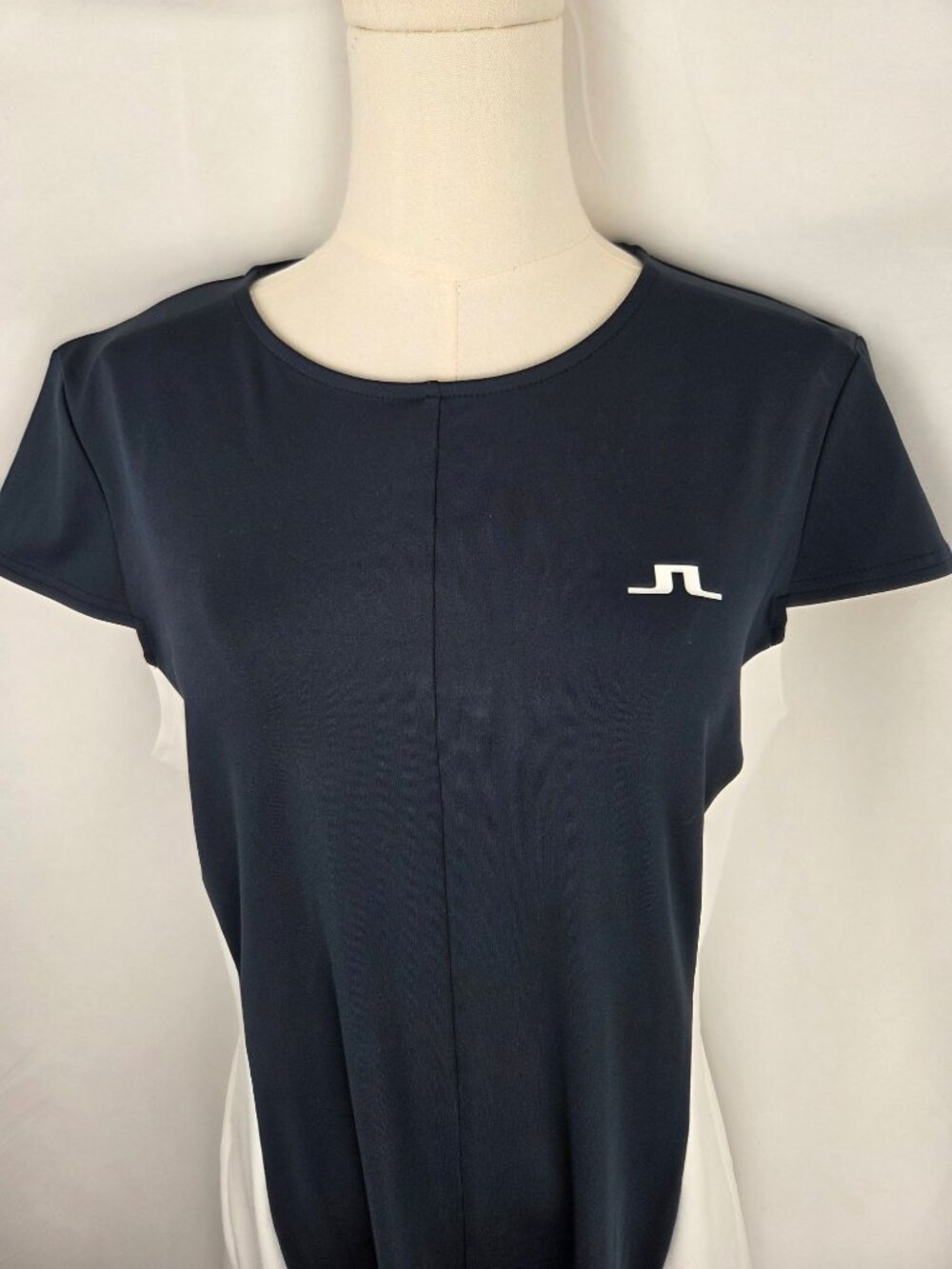 J.Lindeberg Maxime Dress Navy XL‎ Sport Jersey 4way Stretch Golf Tennis NWT - Picture 7 of 14